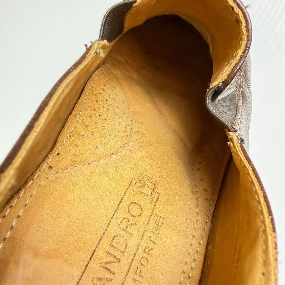 EUC Sandro Brown Leather Loafer - Picture 9 of 13